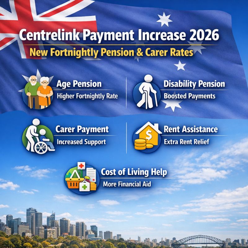 Centrelink Payment Increase 2026 Confirmed
