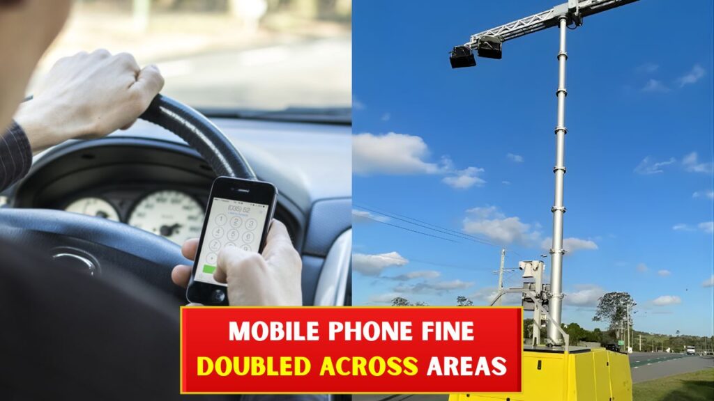 Mobile Phone Fine Doubled